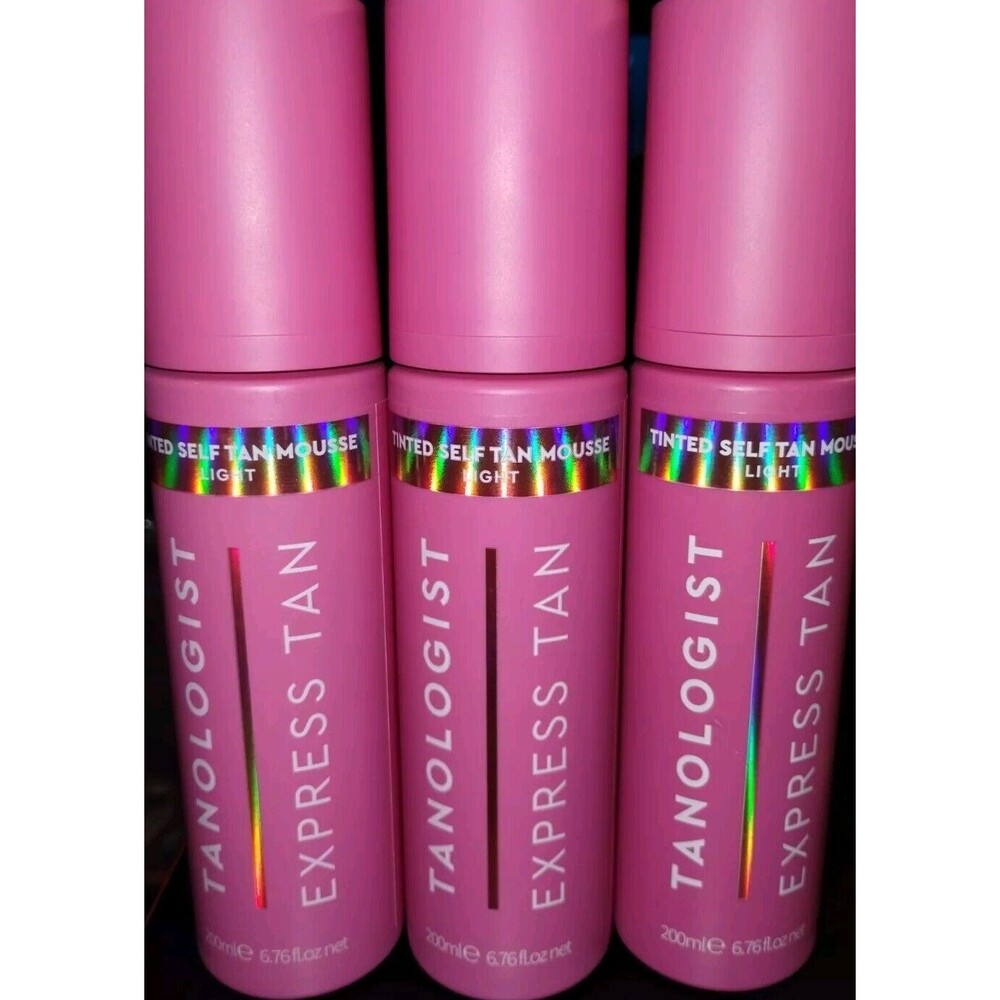 Tanologist Express Tinted Self-Tan Mousse Light 6.76oz